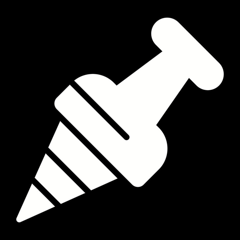 Pushpin Vector Icon
