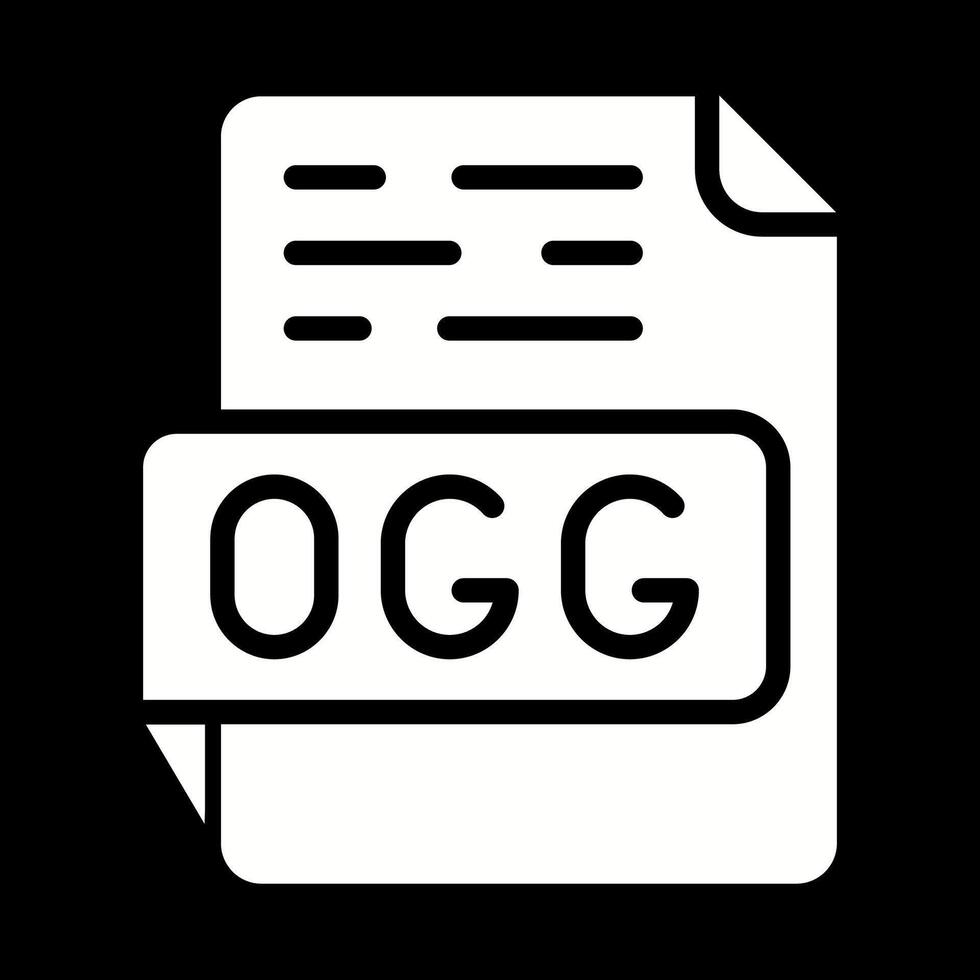 OGG Vector Icon