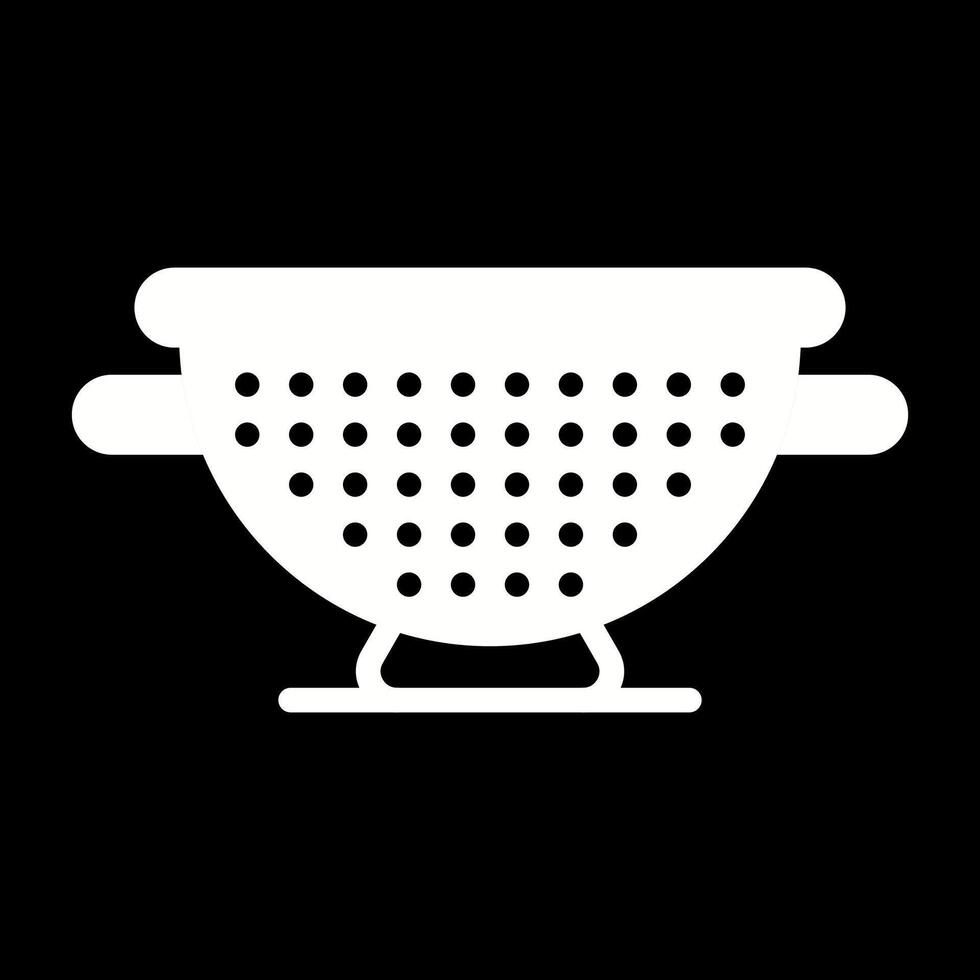 Colander Vector Icon