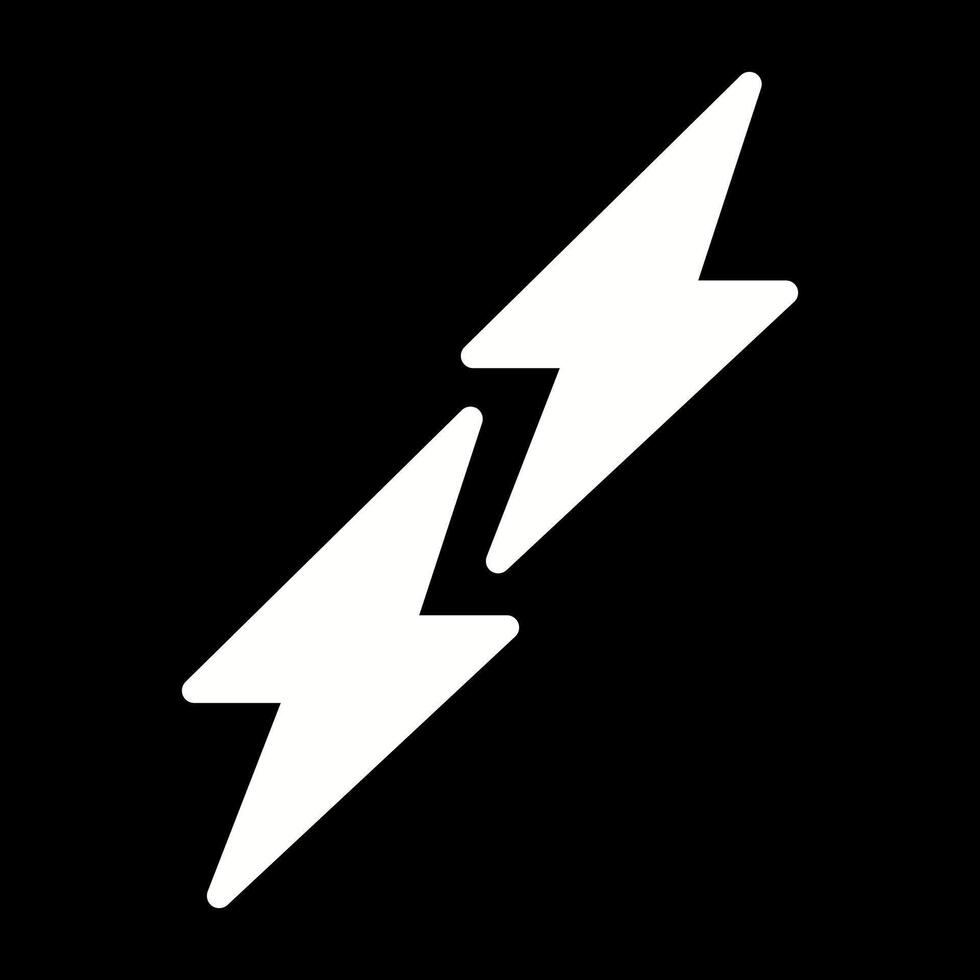 Lightning Vector Icon