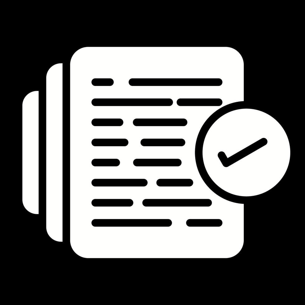 Document Versioning Vector Icon