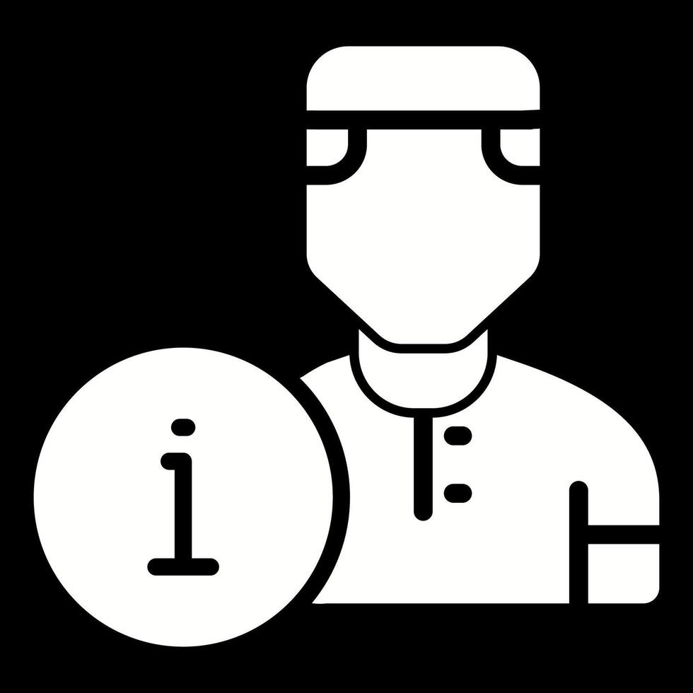 usuario información vector icono