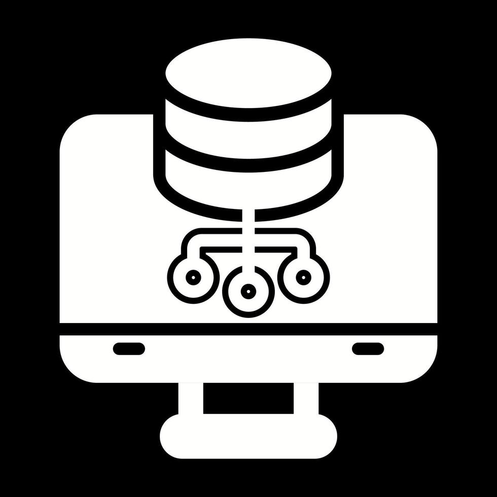 Database Management Vector Icon