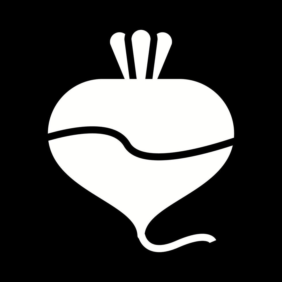 Turnip Vector Icon