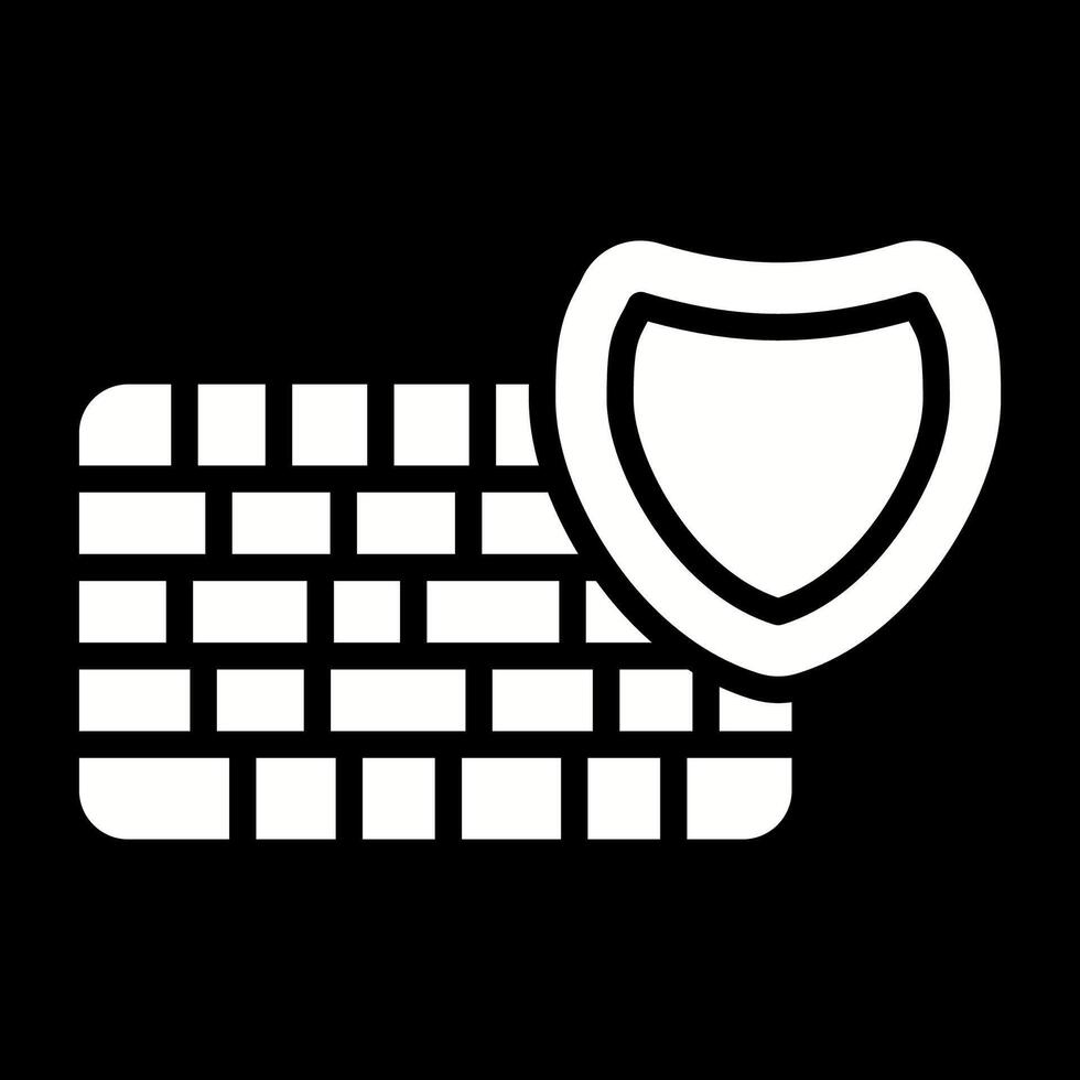 Firewall Protection Vector Icon