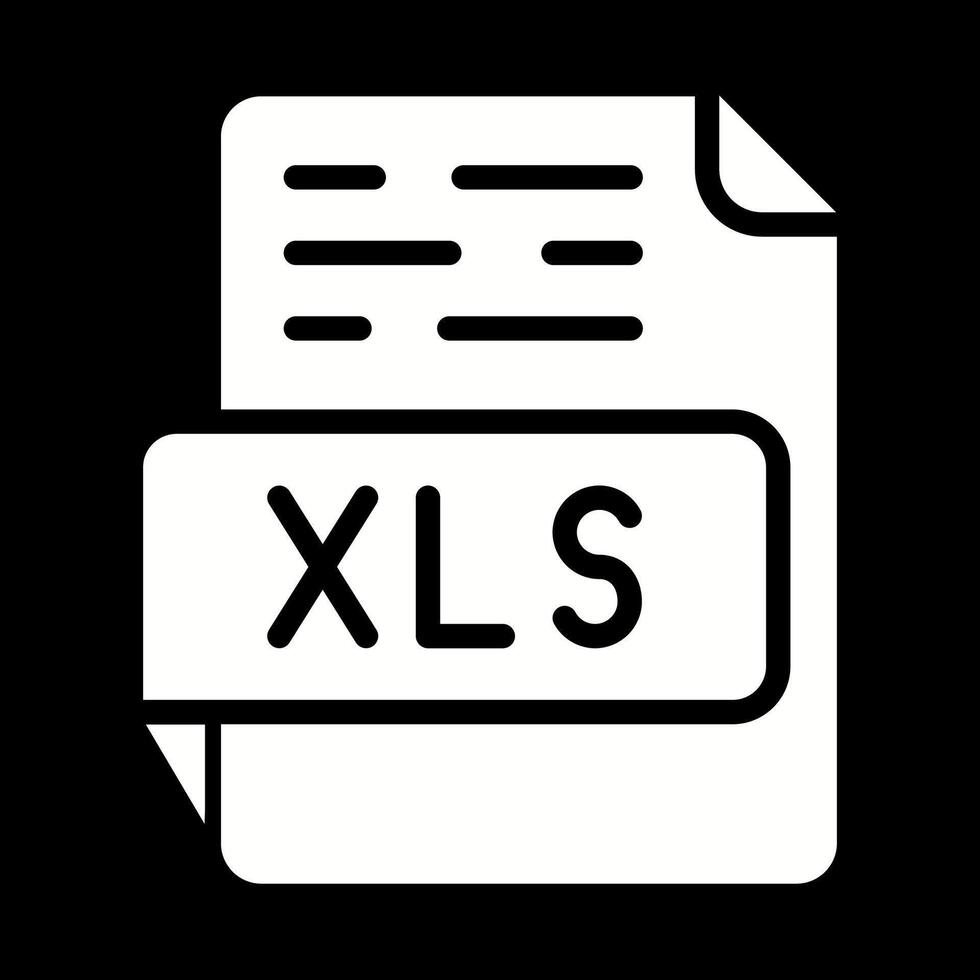 icono de vector xls