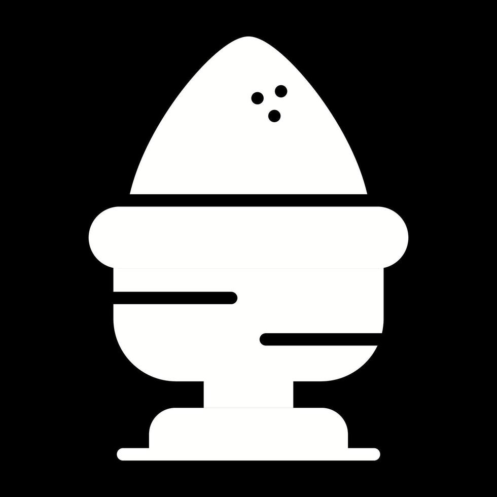 Boiled Egg Vector Icon