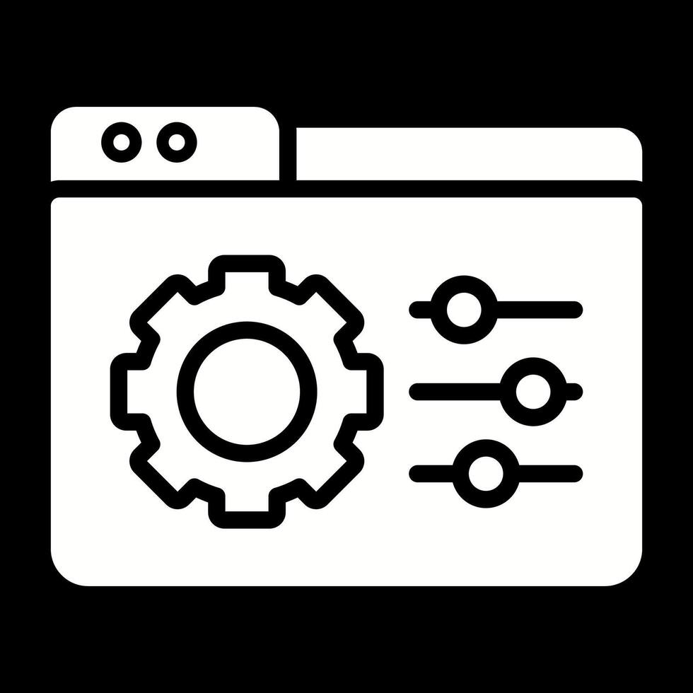Control Panel Vector Icon