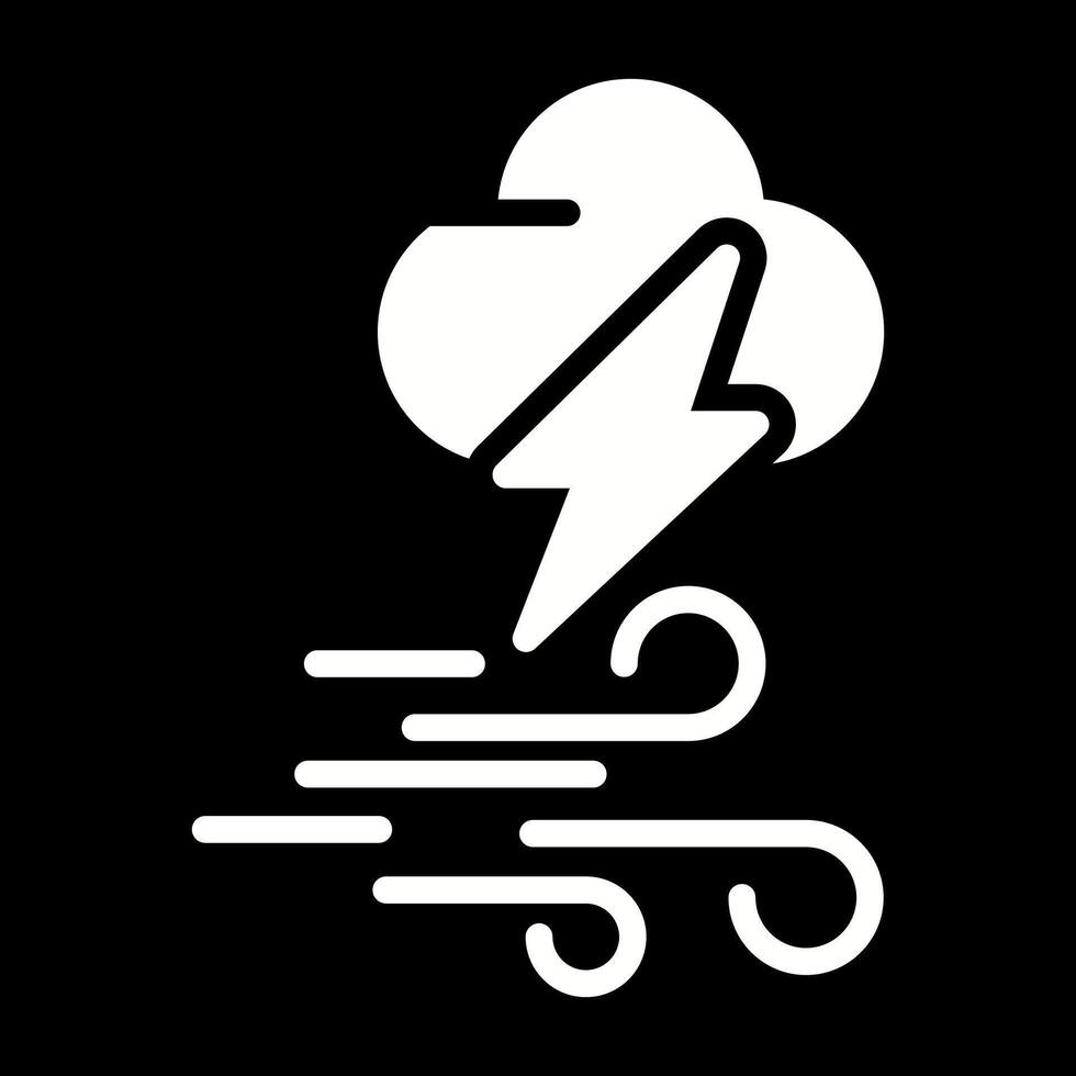 icono de vector de tormenta