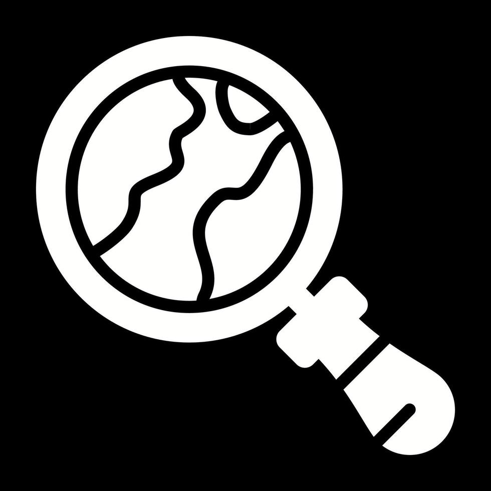 Magnifying Lens Vector Icon