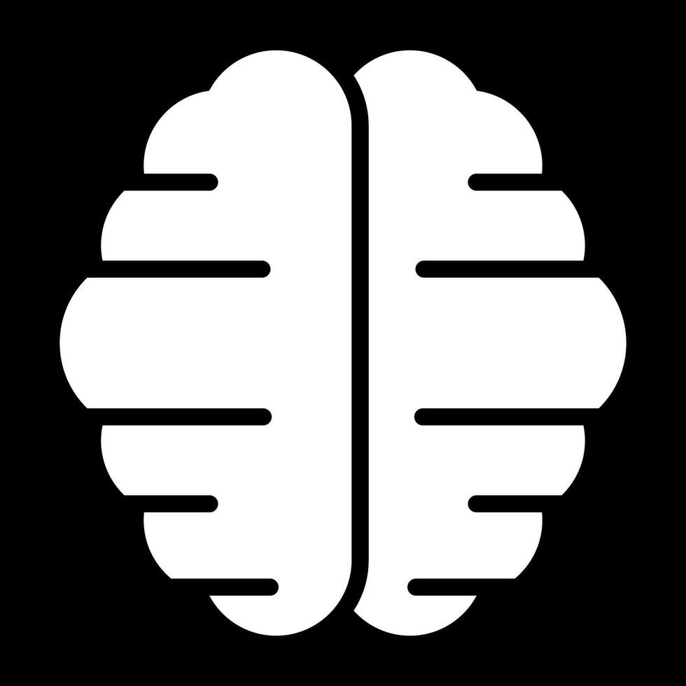 icono de vector de cerebro