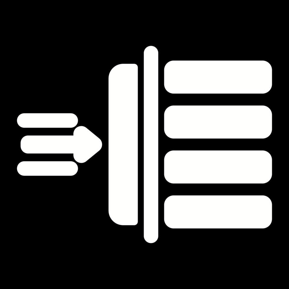 Margin Vector Icon