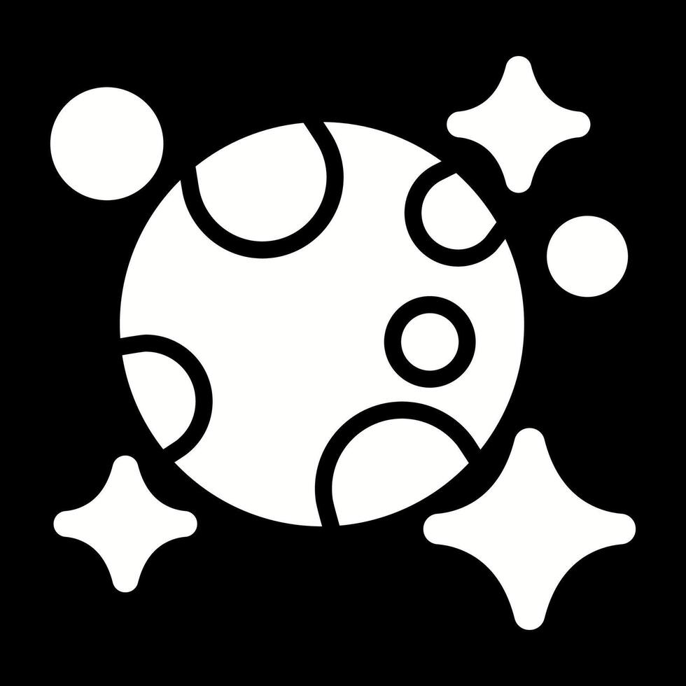 Moon And Stars Vector Icon