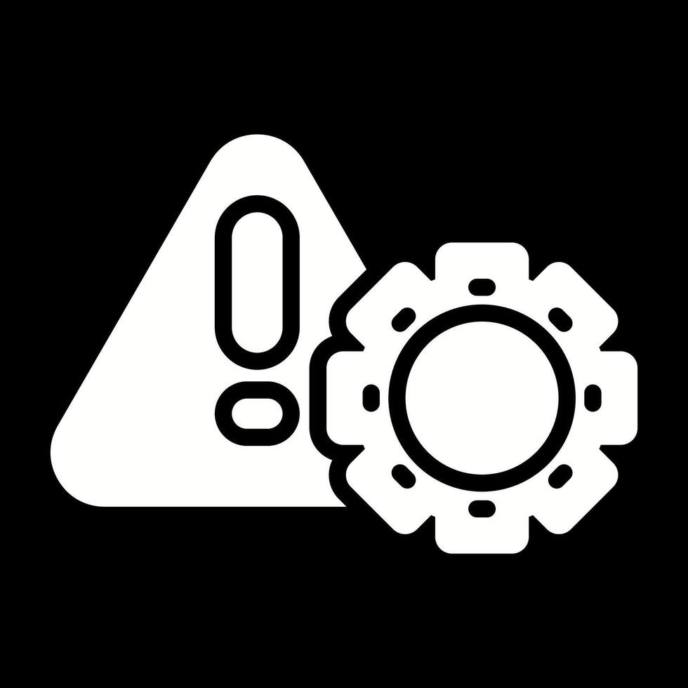 icono de vector de alerta