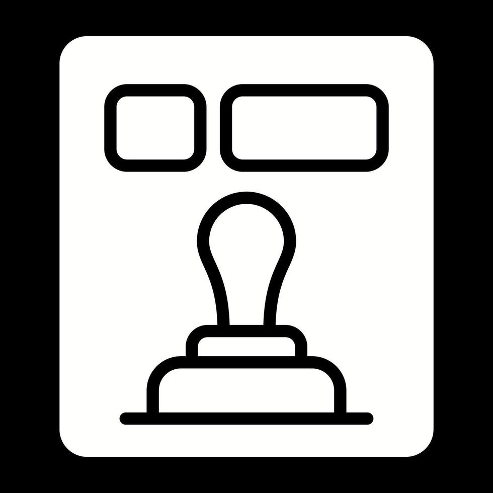 Stamp Tool Vector Icon