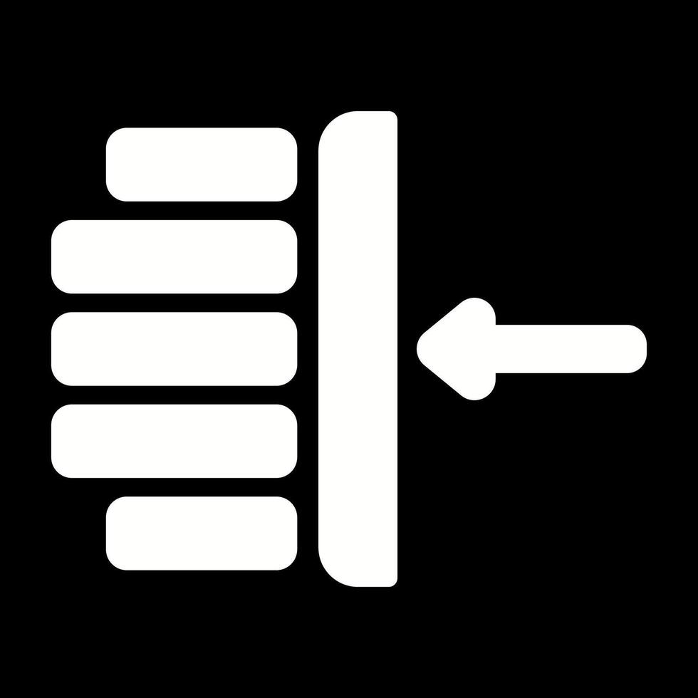 Margin Vector Icon