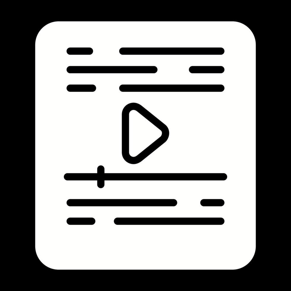 Video Vector Icon