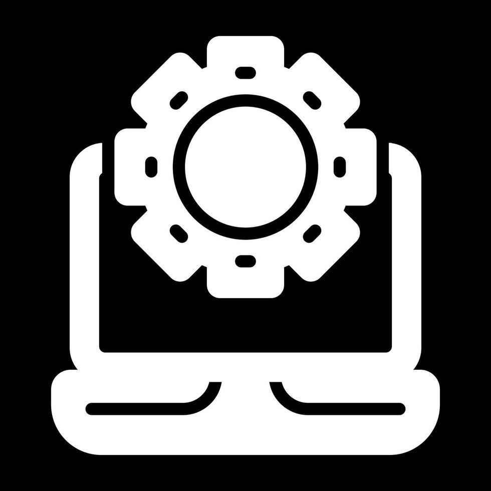 icono de vector de laptop