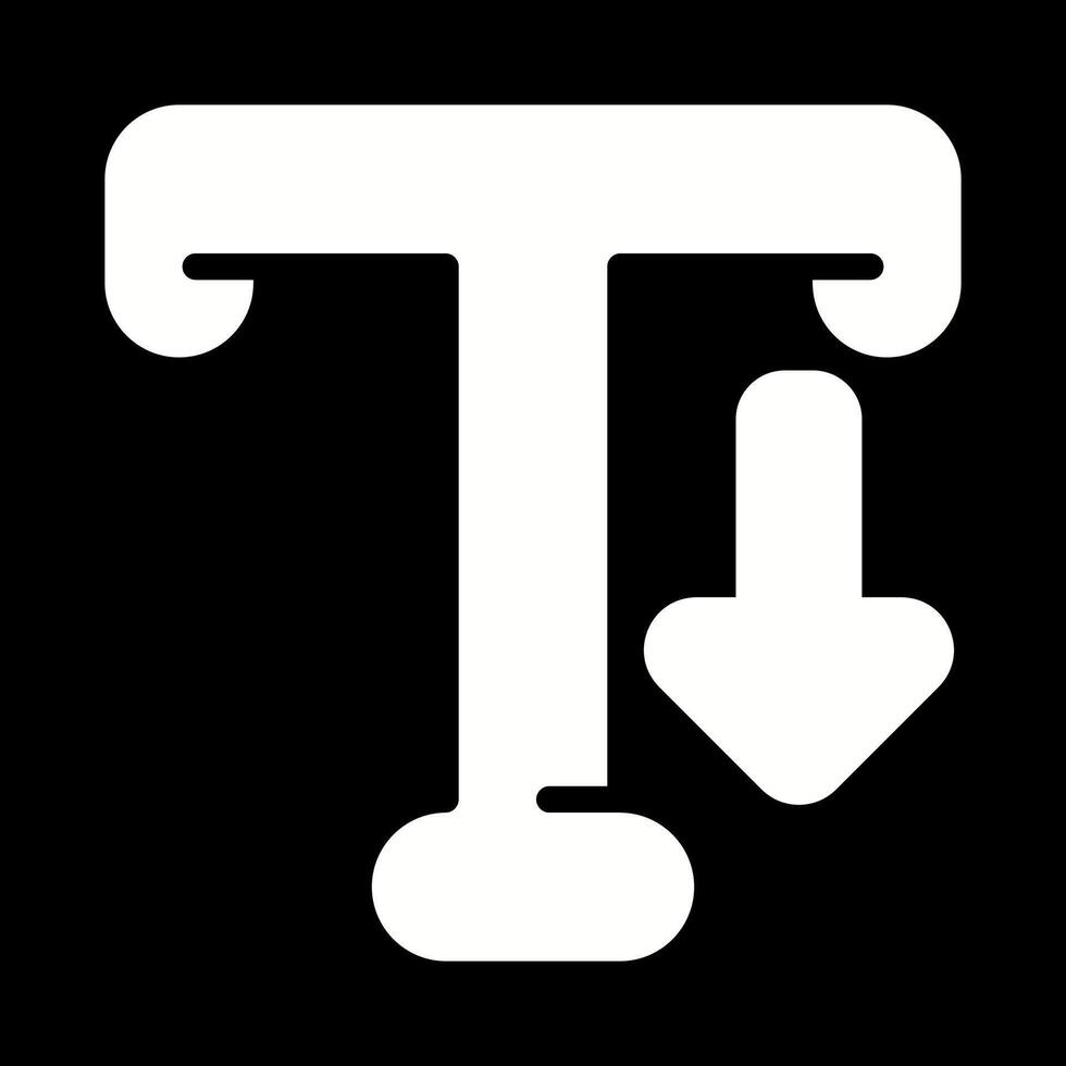 Typography Vector Icon