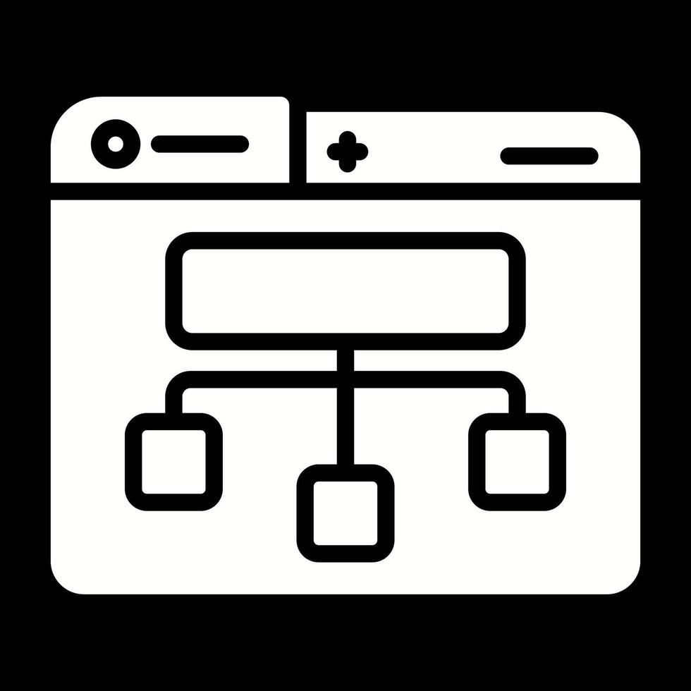 Site Map Vector Icon