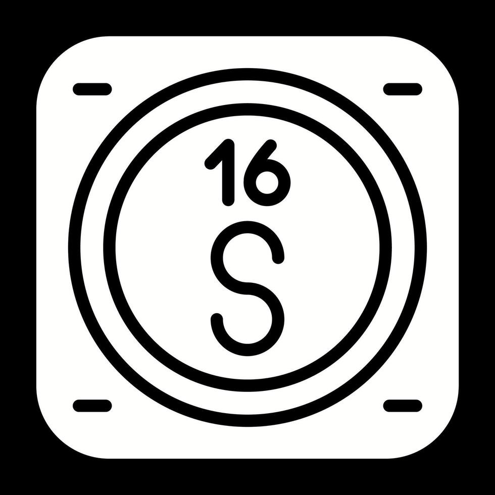 Sulfur Vector Icon