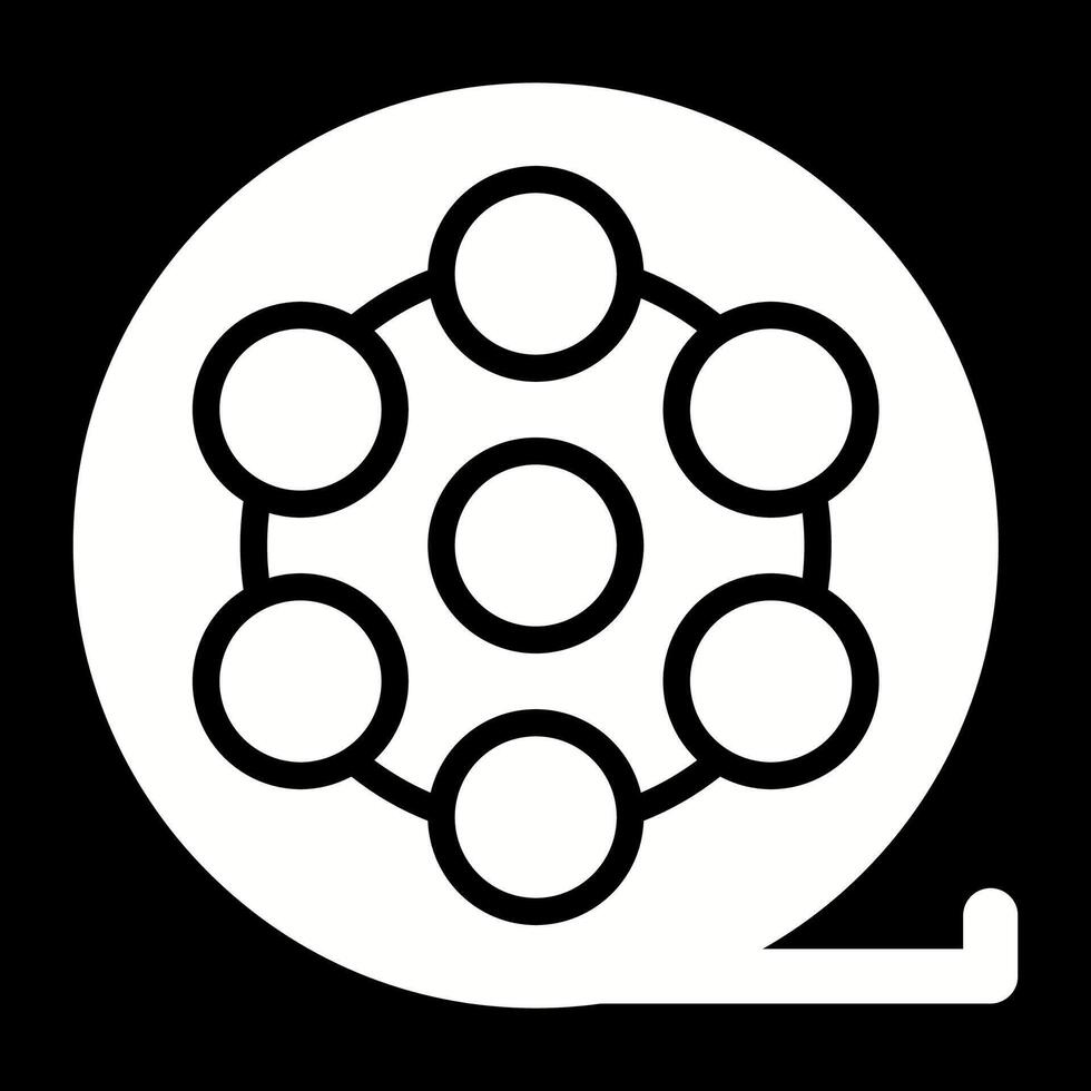 Film Reel Vector Icon