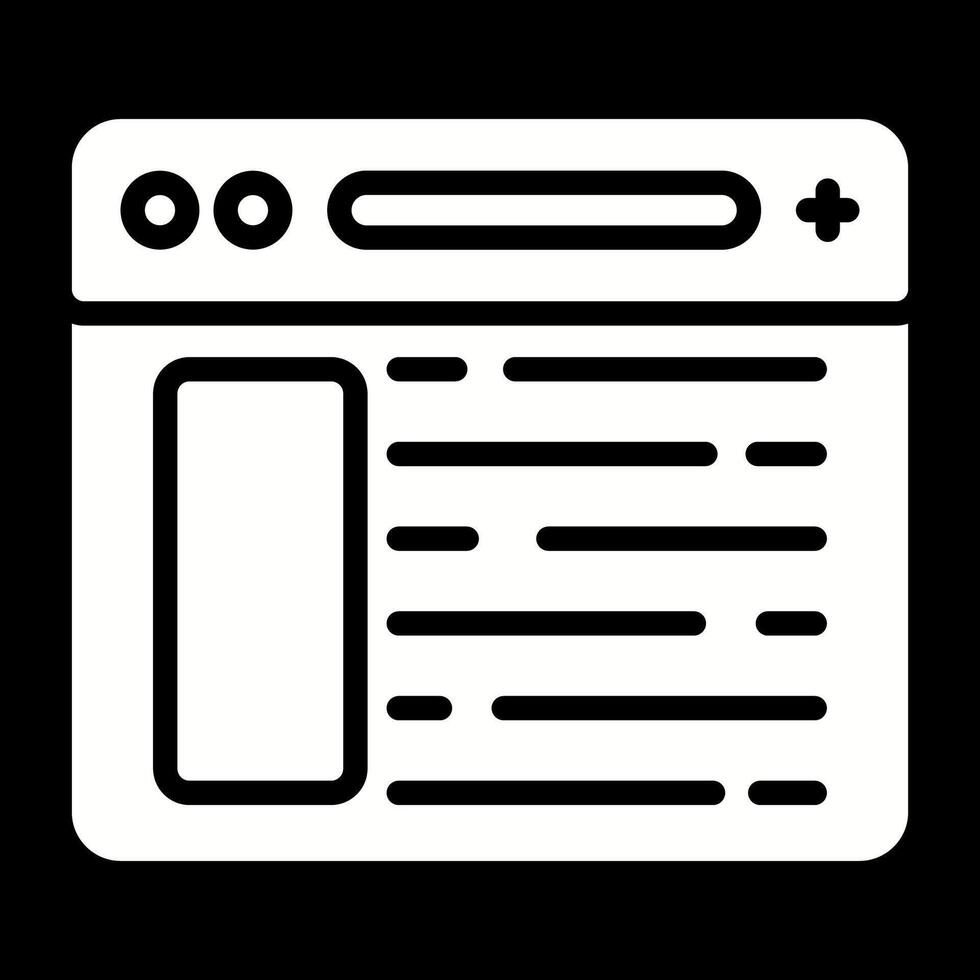 Browser Vector Icon