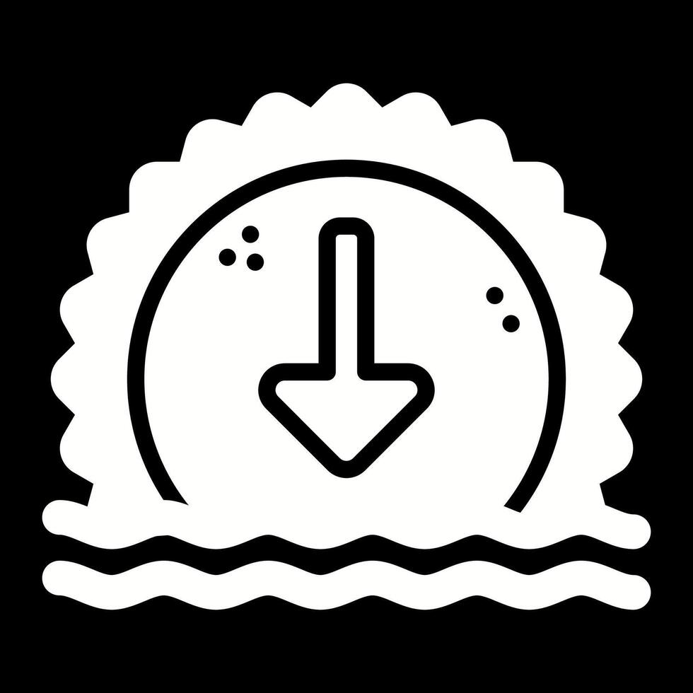 Sunset Vector Icon