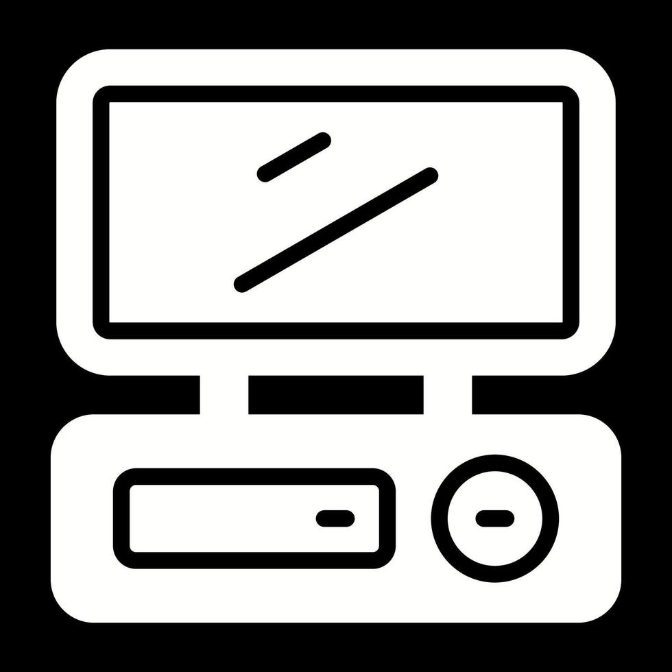 icono de vector de escritorio