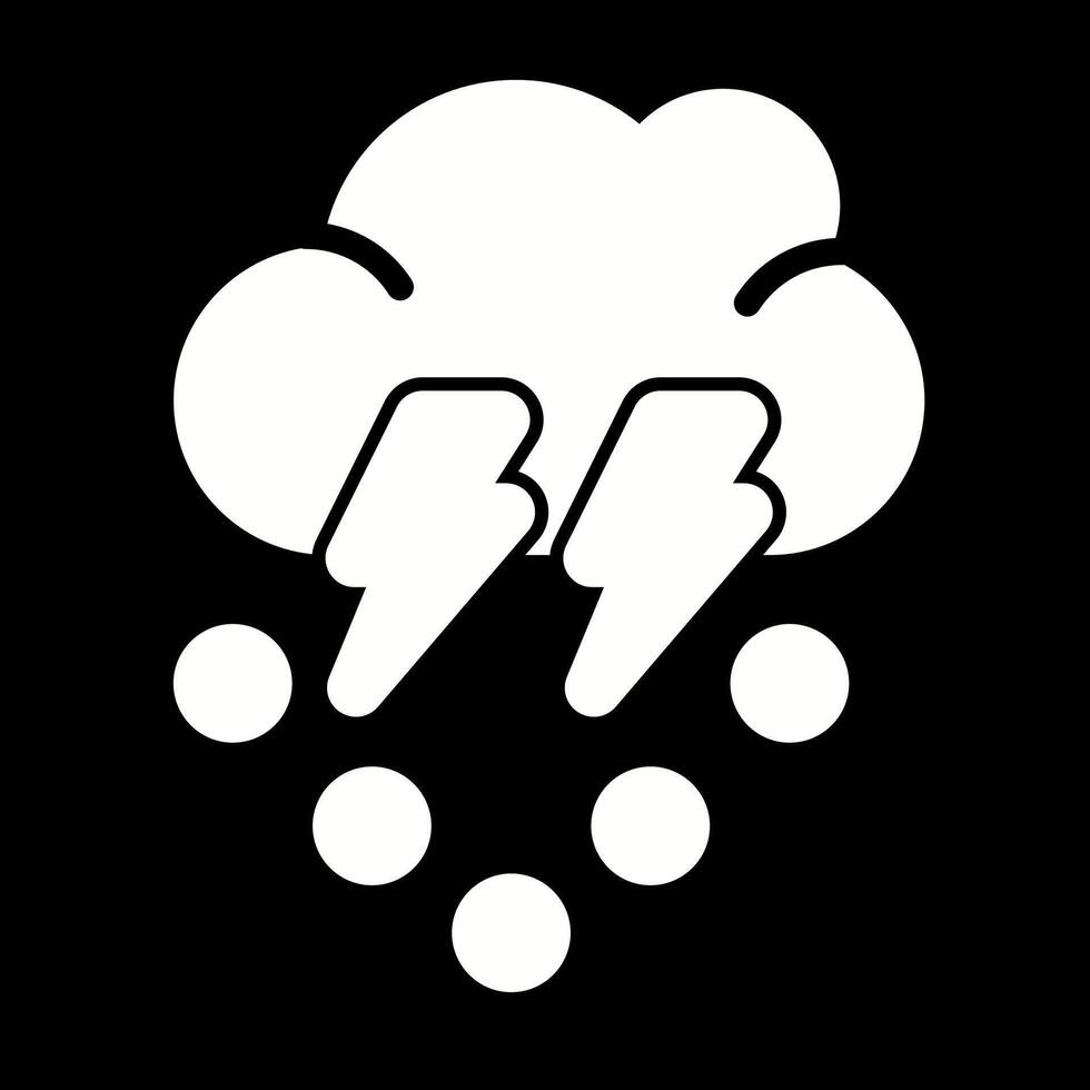 icono de vector de nube