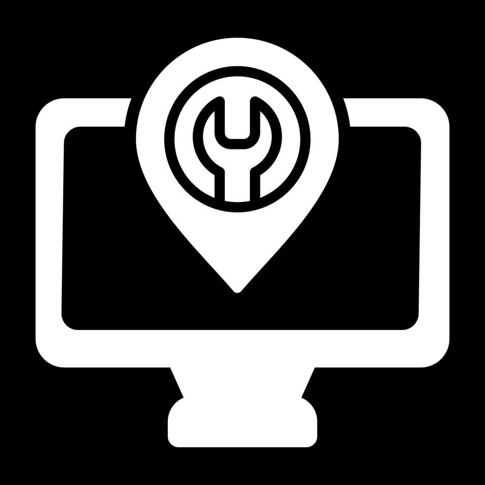 Computer Vector Icon