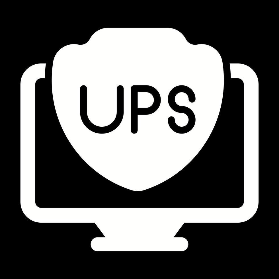 UPS vector icono