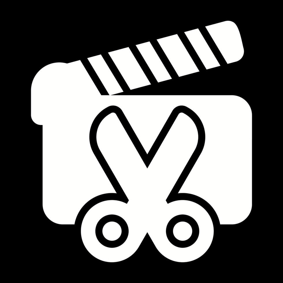 Film Editing Vector Icon