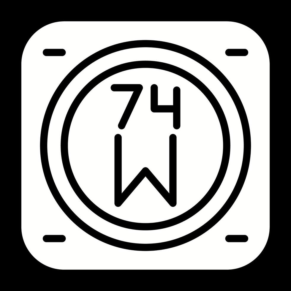 Tungsten Vector Icon