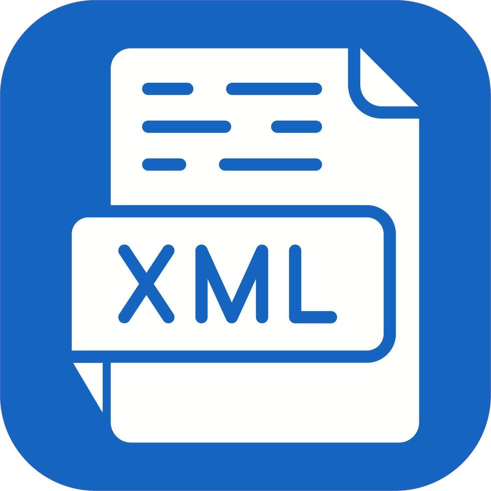 XML Vector Icon