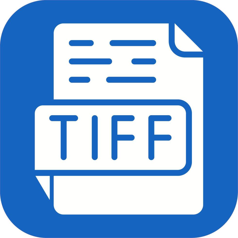 TIFF Vector Icon