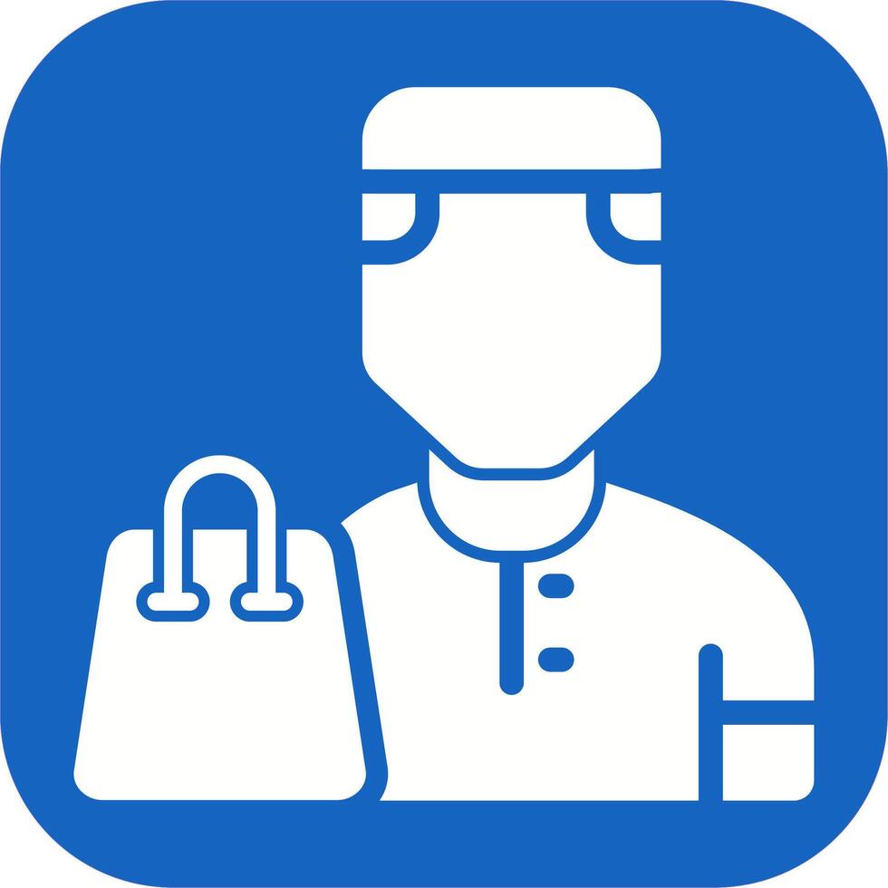 User Shopping Vector Icon