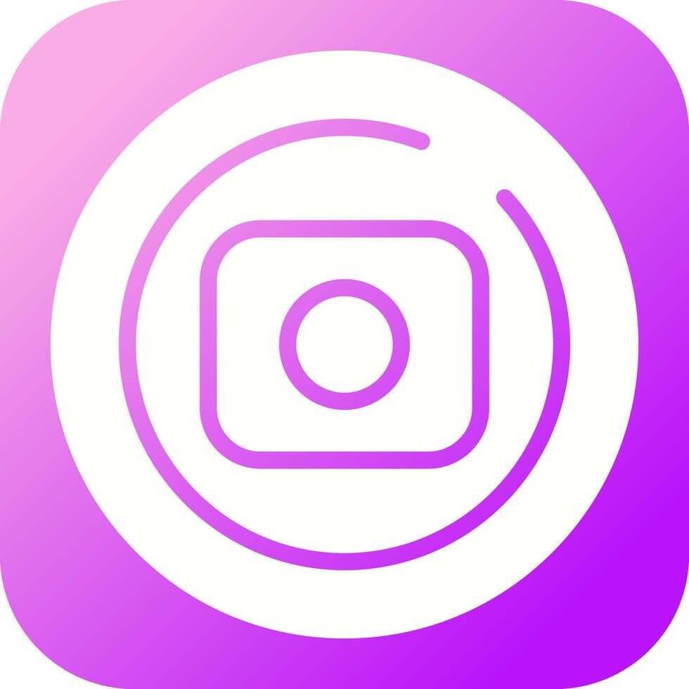 Record Circle Vector Icon