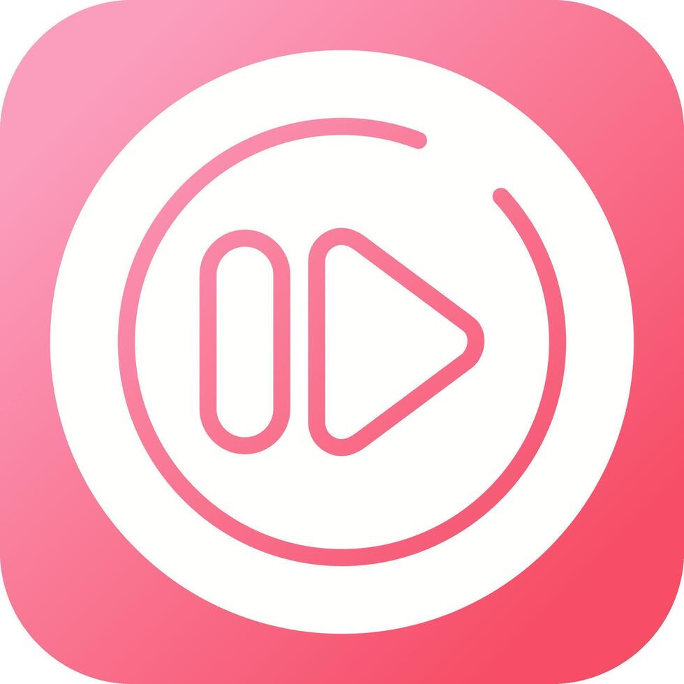 Next Track Circle Vector Icon
