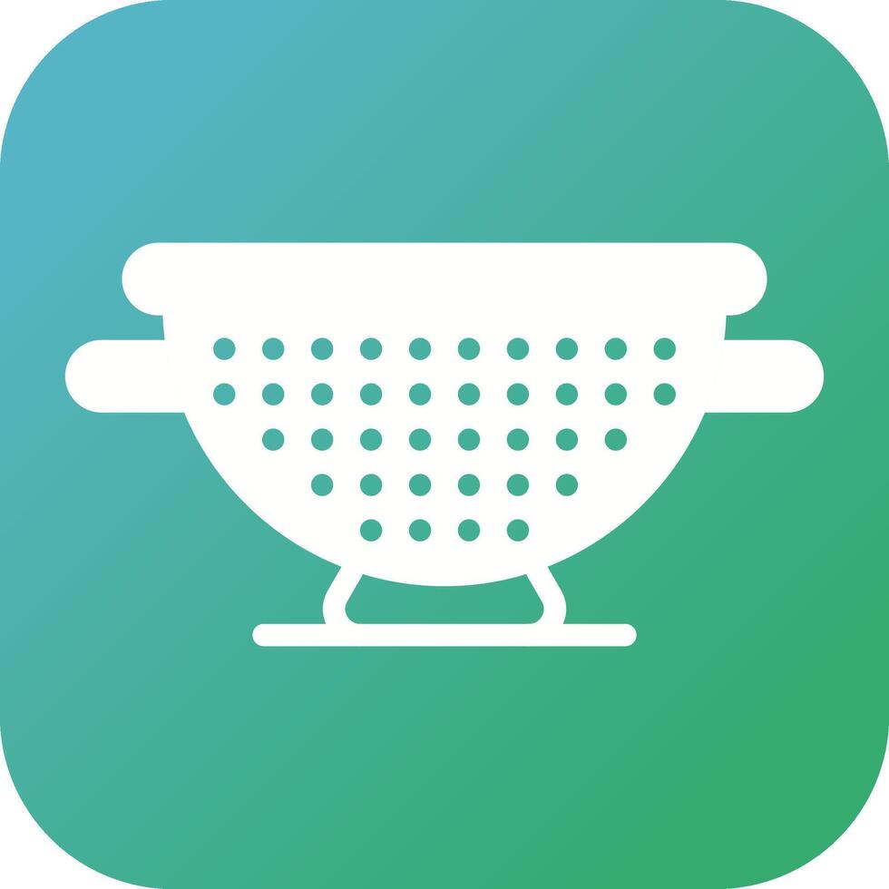 Colander Vector Icon