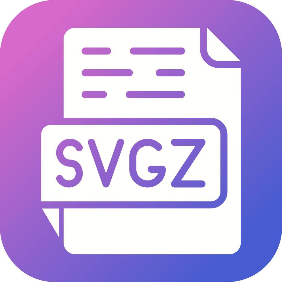 SVGZ Vector Icon