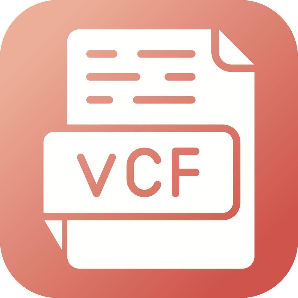 VCF Vector Icon