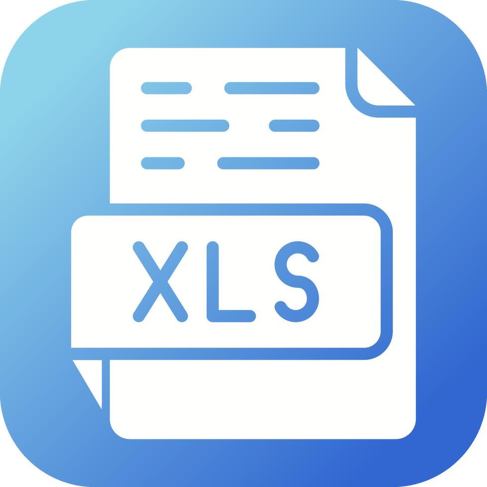 XLS Vector Icon