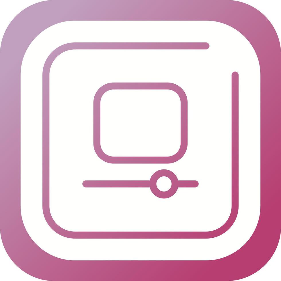 Video Stop Square Vector Icon