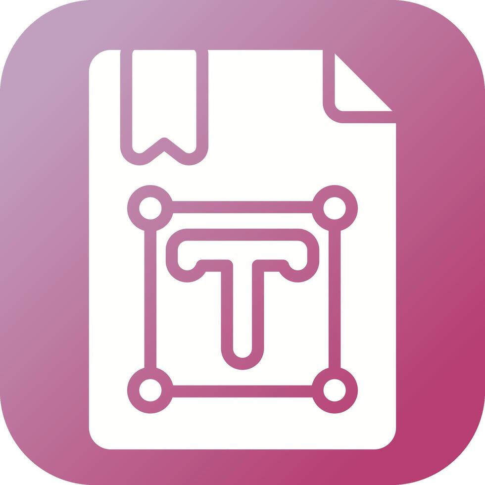 Text Box Vector Icon