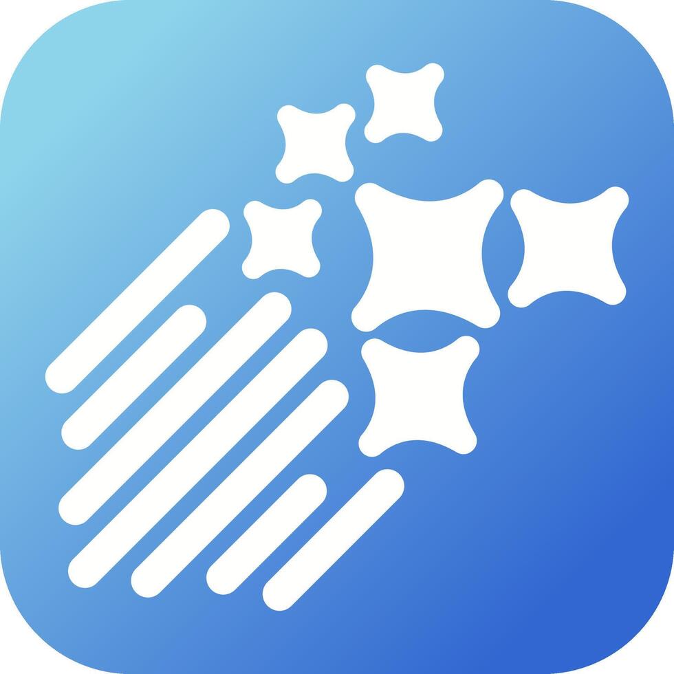 Shooting Stars Vector Icon