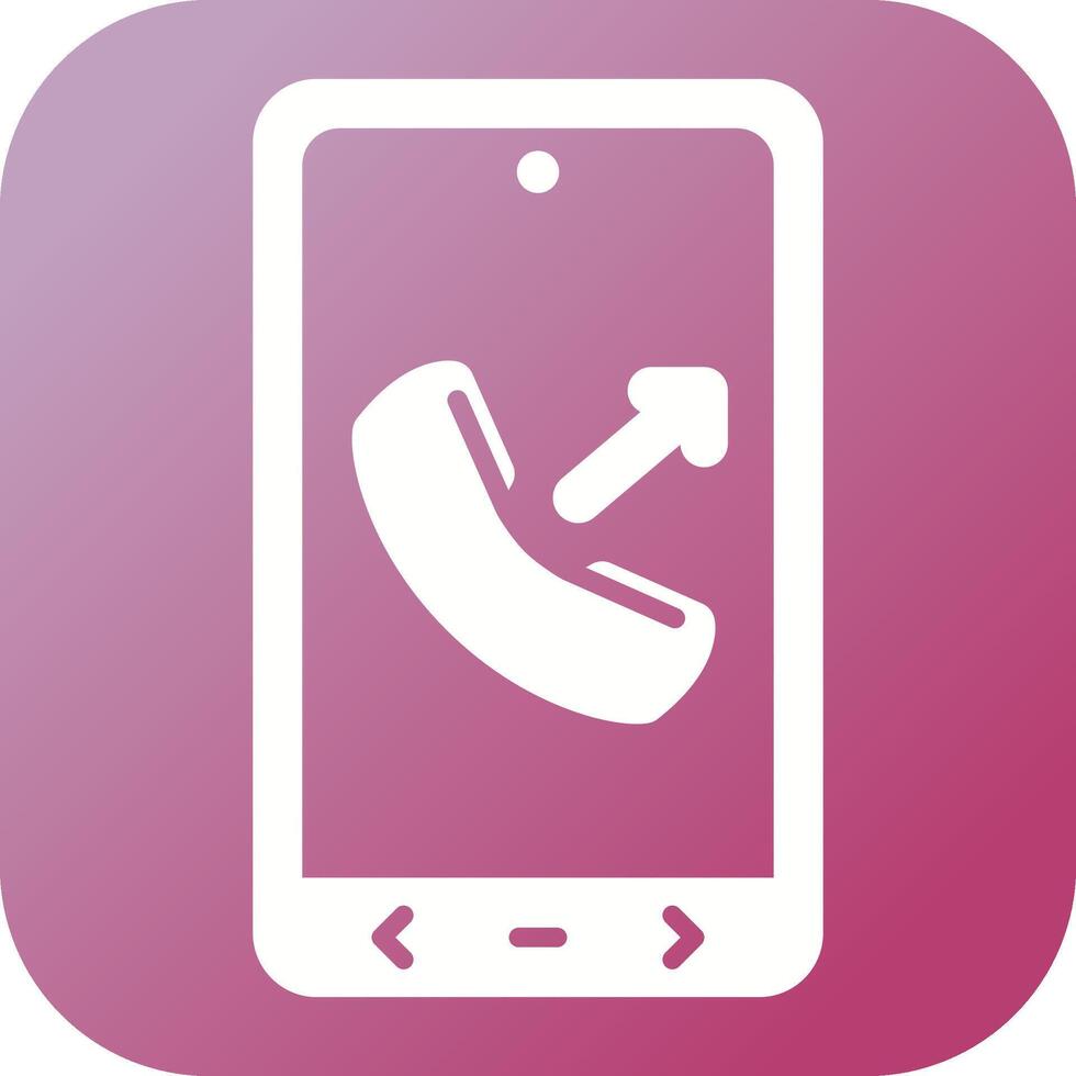 Out Going Call Vector Icon