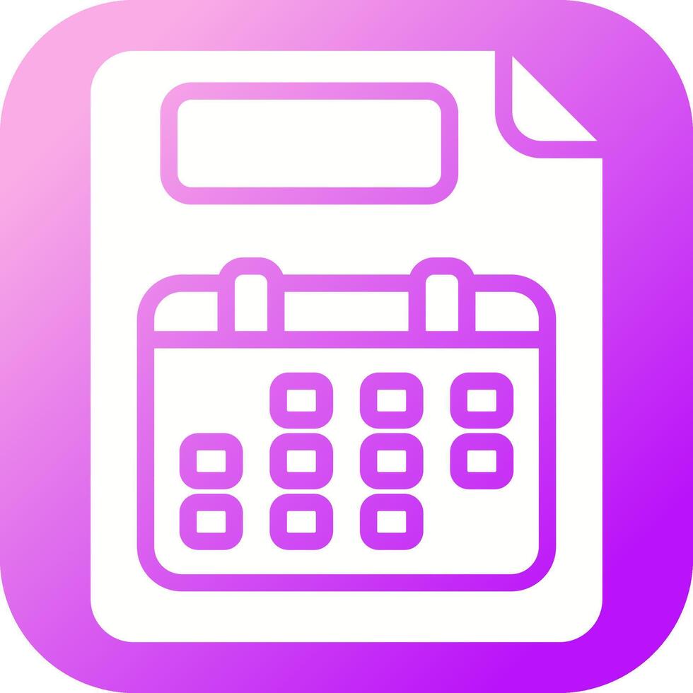 Calander Vector Icon