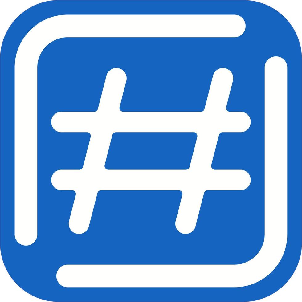 Hashtag Vector Icon