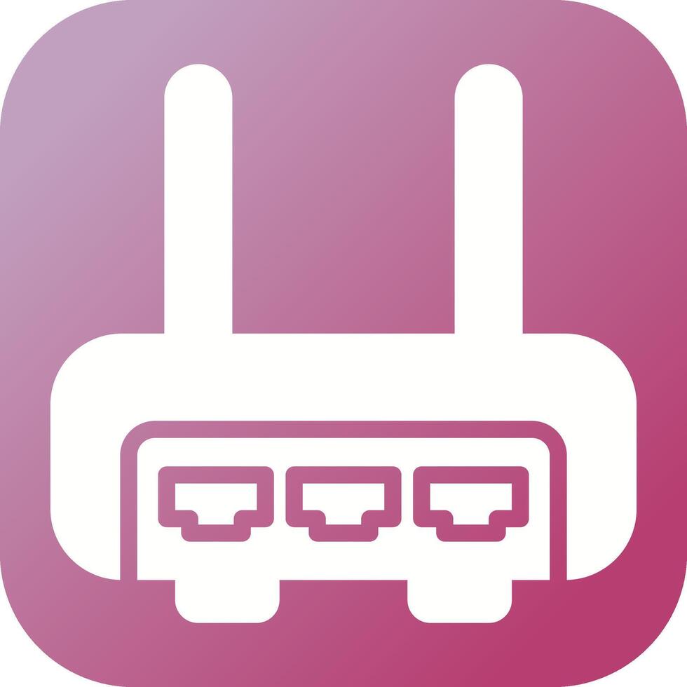 Router Vector Icon